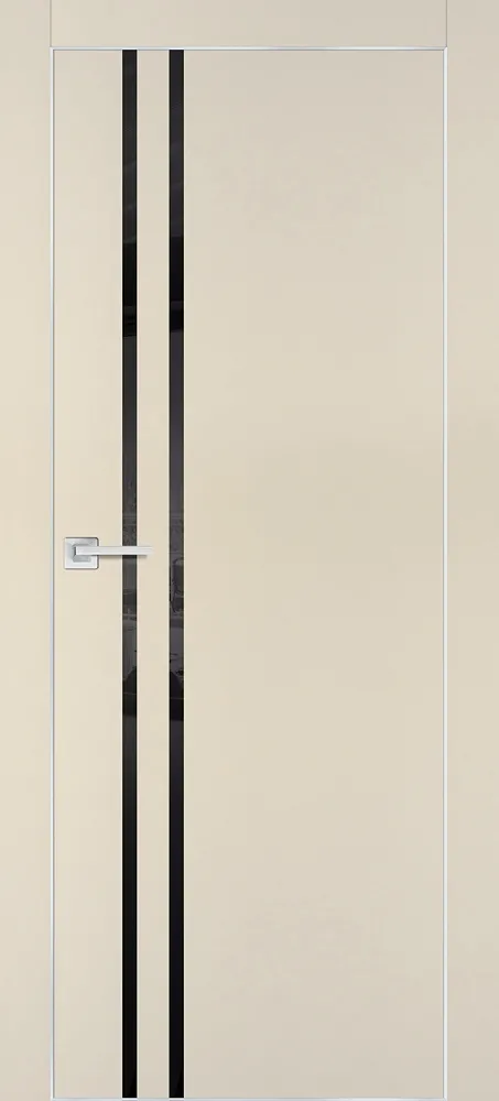 Фото Межкомнатная дверь PX-11  AL кромка с 4-х ст. Бежевый матовый